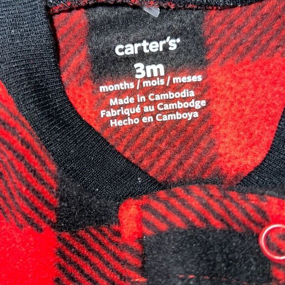 🛍Cute Little Boys or Girls Fleece Sleeper size 3 Months 🛍 - Picture 4 of 6